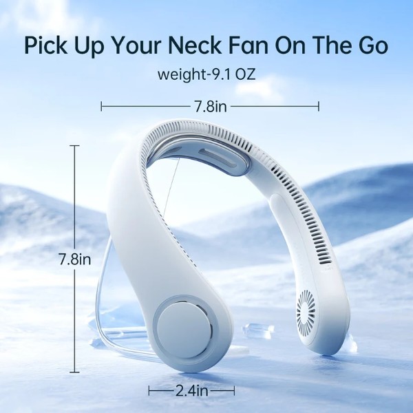Фото - Вентилятор портативный Jisulife Neck Fan Life4 Grey